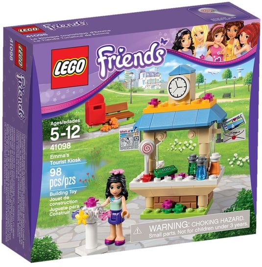 LEGO Friends, klocki, Kiosk Z Sokami Soki Emma Sklep, 41098 LEGO