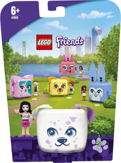 LEGO Friends, klocki, Kostka Emmy z dalmatyńczykiem, 41663 LEGO