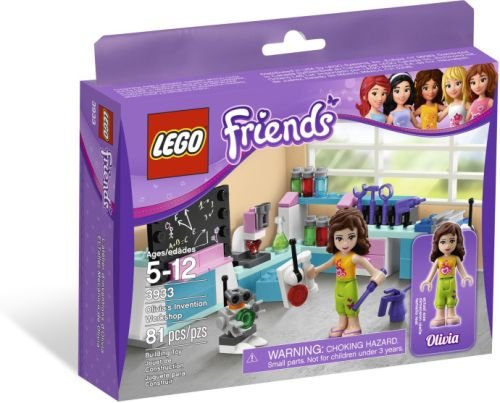 LEGO Friends, klocki Laboratorium Olivii, 3933 LEGO