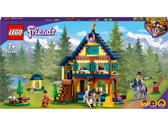 LEGO Friends, klocki, Leśne centrum jeździeckie, 41683 LEGO