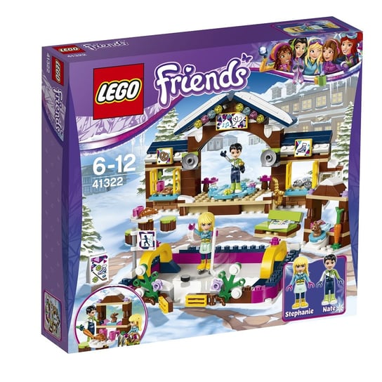 LEGO Friends, klocki Lodowisko w zimowym kurorcie, 41322 LEGO