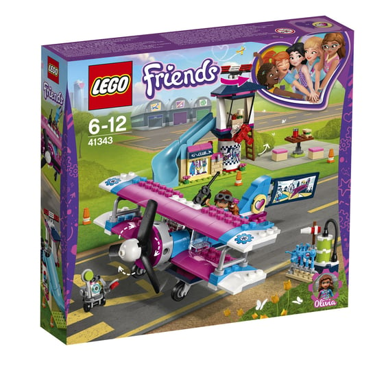 LEGO Friends, klocki Lot samolotem nad Miastem Heartlake, 41343 LEGO