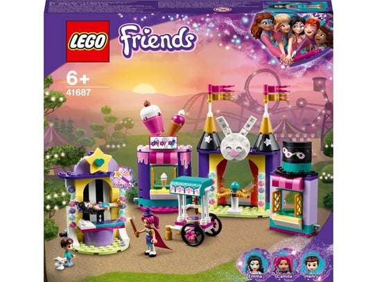 LEGO Friends, klocki, Magiczne stoiska w wesołym miasteczku, 41687 LEGO