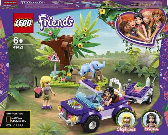 LEGO Friends, klocki, Na ratunek słoniątku, 41421 LEGO