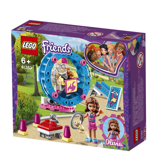 LEGO Friends, klocki Plac zabaw dla chomików Olivii, 41383 LEGO