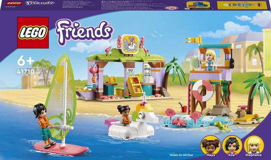 LEGO Friends, klocki, Plaża surferów, 41710 LEGO