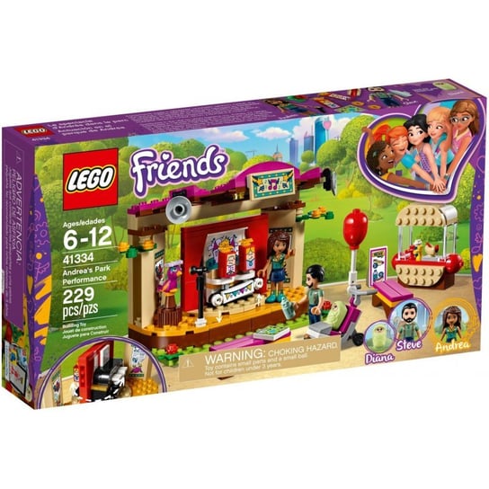 LEGO Friends, klocki, Pokaz Andrei w parku, 41334 LEGO