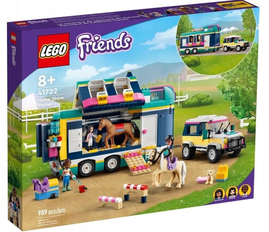 LEGO Friends, klocki, Przyczepa Na Wystawę Koni, 41722 LEGO