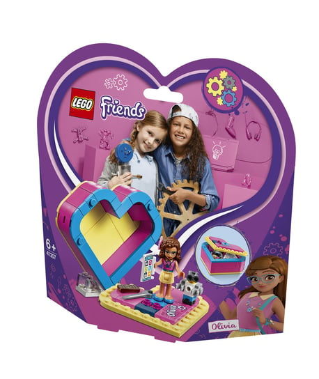LEGO Friends, klocki, Pudełko w kształcie serca Olivii, 41357 LEGO