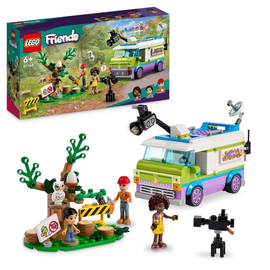 LEGO Friends, klocki, Reporterska furgonetka, 41749 LEGO