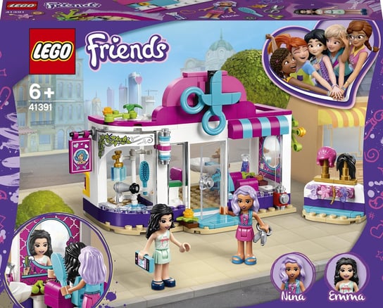 LEGO Friends, klocki, Salon Fryzjerski w Heartlake, 41391 LEGO