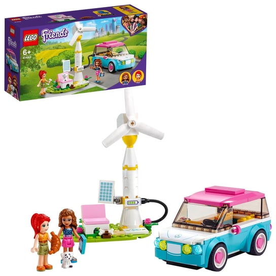 LEGO Friends, klocki Samochód Elektryczny Olivii, 41443 LEGO