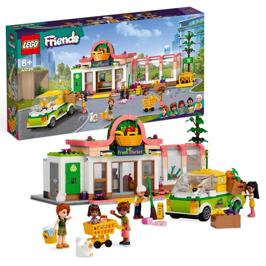 LEGO Friends, klocki, Sklep spożywczy z żywnością ekologiczną, 41729 LEGO