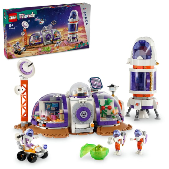 LEGO Friends, klocki, Stacja kosmiczna i rakieta, 42605 LEGO