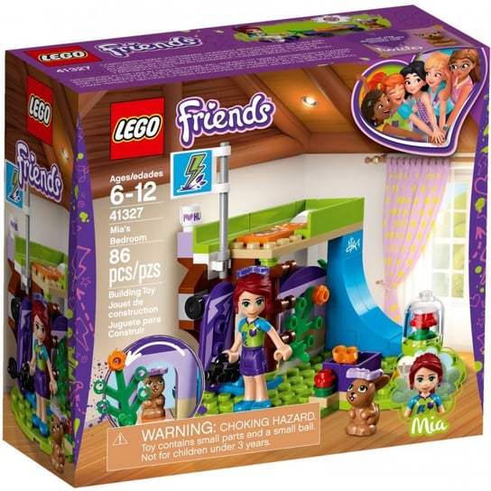 LEGO Friends, klocki, Sypialnia Mii, 41327 LEGO