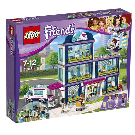 LEGO Friends, klocki, Szpital w Heartlake, 41318 LEGO