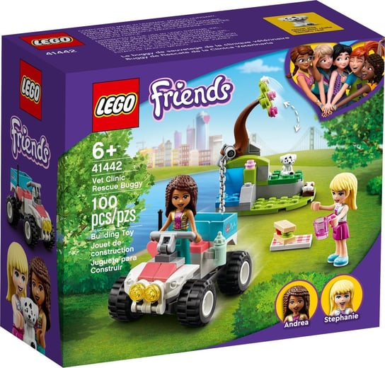 LEGO Friends, klocki, Weterynaryjny łazik ratunkowy, 41442 LEGO
