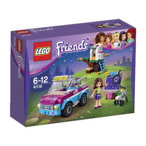 LEGO Friends, klocki, Wóz badawczy Olivii, 41116 LEGO
