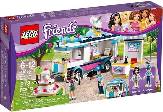 LEGO Friends, klocki Wóz Telewizyjny w Heartlake, 41056 LEGO