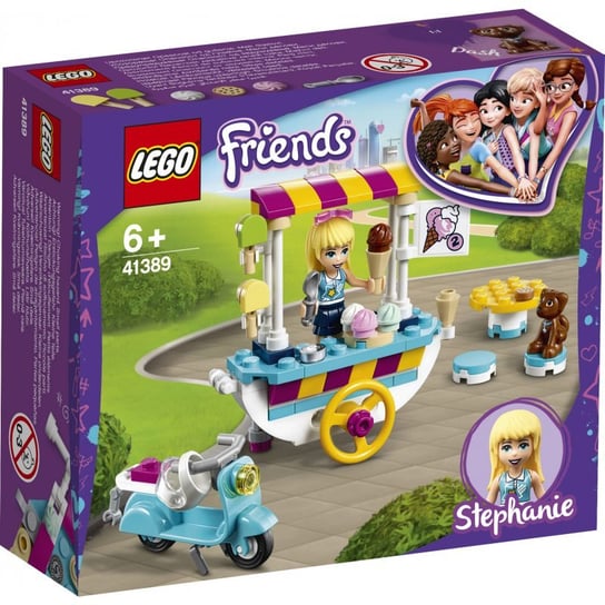 LEGO Friends, klocki, Wózek z lodami, 41389 LEGO