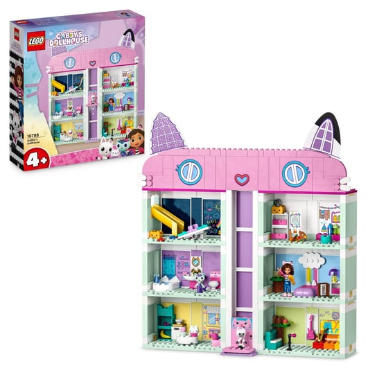 LEGO Gabby's Dollhouse, klocki, Koci domek Gabi, 10788 LEGO
