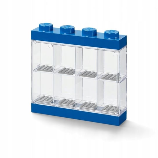Lego Gablota Na 8 Minifigurek Pojemnik Niebieski LEGO