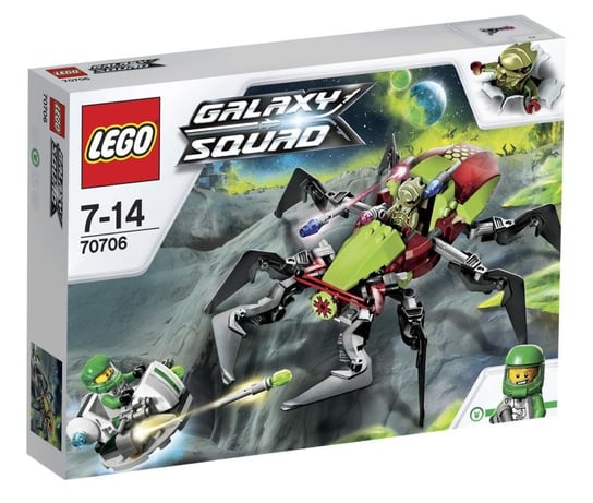 LEGO Galaxy Squad, klocki Pełzacz z krateru, 70706 LEGO