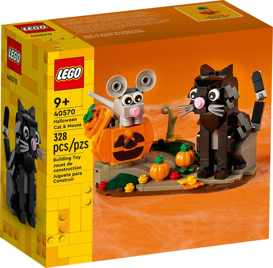 LEGO Halloween Zestaw budowlany dla kota i myszy 40570 - Inna marka ...