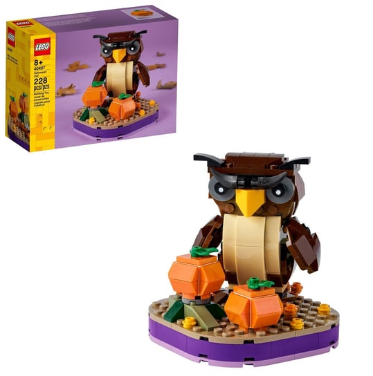 LEGO Halloweenowa, klocki, Sowa, 40497 LEGO