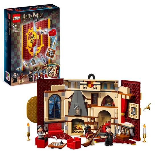 LEGO Harry Potter, klocki, Flaga Gryffindoru, 76409 LEGO