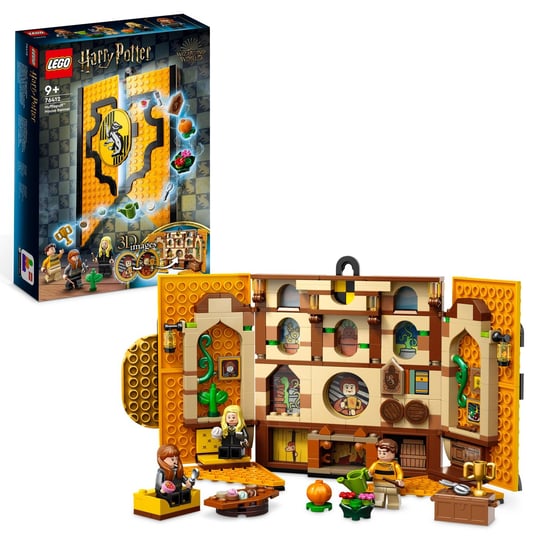 LEGO Harry Potter, klocki, Flaga Hufflepuffu, 76412 LEGO