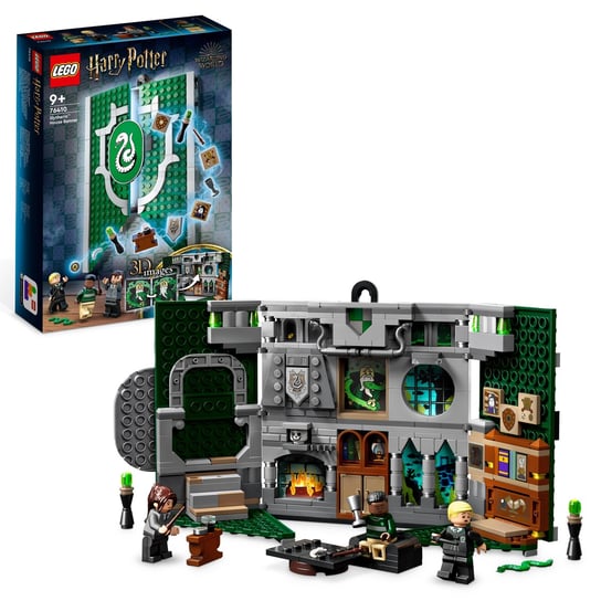 LEGO Harry Potter, klocki, Flaga Slytherinu, 76410 LEGO