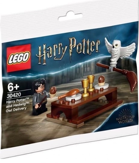 LEGO Harry Potter, klocki, Harry i Hedwiga przesyłka LEGO