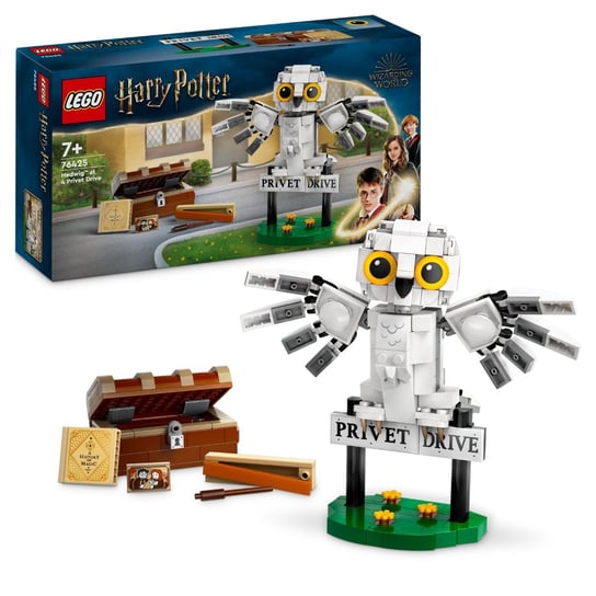 LEGO Harry Potter, klocki, Hedwiga z wizytą na ul. Privet Drive 4, 76425 LEGO