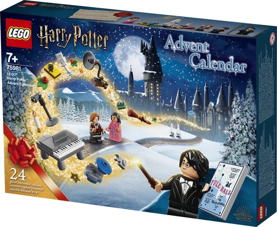 LEGO Harry Potter, klocki Kalendarz adwentowy, 75981 LEGO