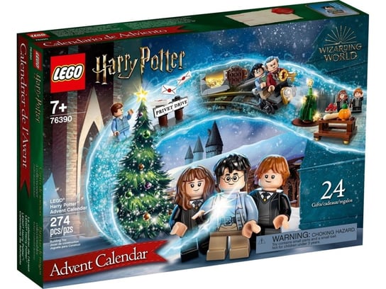 LEGO Harry Potter, klocki, kalendarz adwentowy, 76390 LEGO
