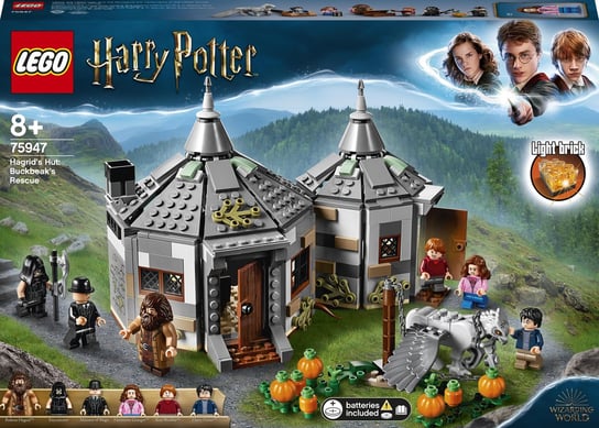LEGO Harry Potter, klocki, klocki, Chatka Hagrida: na ratunek Hardodziobowi, 75947 LEGO