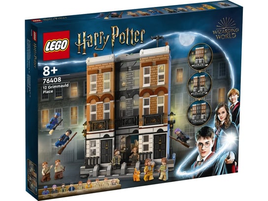 LEGO Harry Potter, klocki, Ulica Grimmauld Place 12, 76408 LEGO