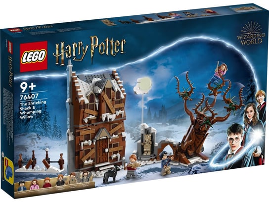 LEGO Harry Potter, klocki, Wrzeszcząca Chata I Wierzba Bijąca, 76407 LEGO