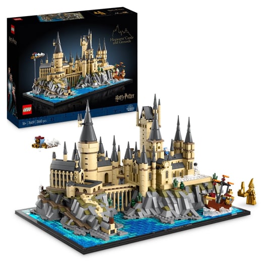LEGO Harry Potter, klocki, Zamek Hogwart i błonia, 76419 LEGO