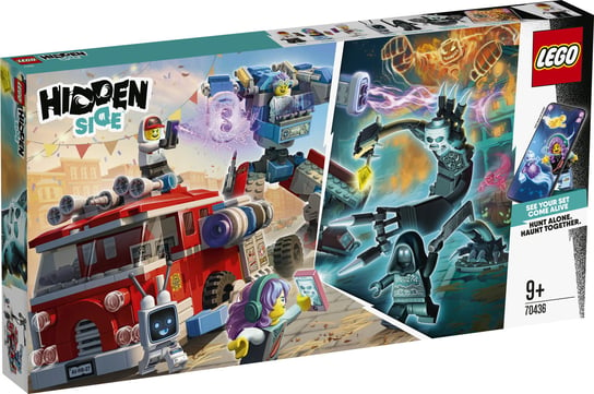LEGO Hidden Side, klocki, Widmowy wóz gaśniczy 3000, 70436 LEGO