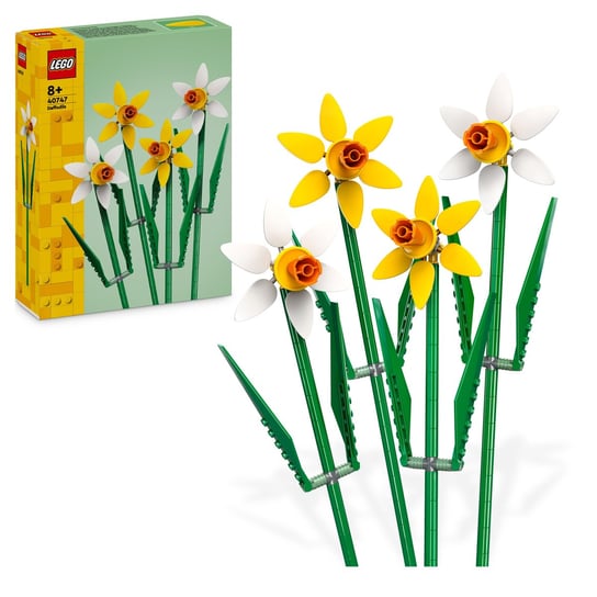 LEGO Iconic, klocki, Żonkile, 40747 LEGO