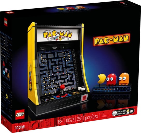 LEGO Icons 10323 Automat do gry Pac-Man LEGO