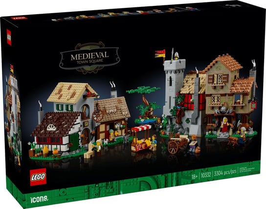 LEGO ICONS 10332 Średniowieczny plac miejski LEGO