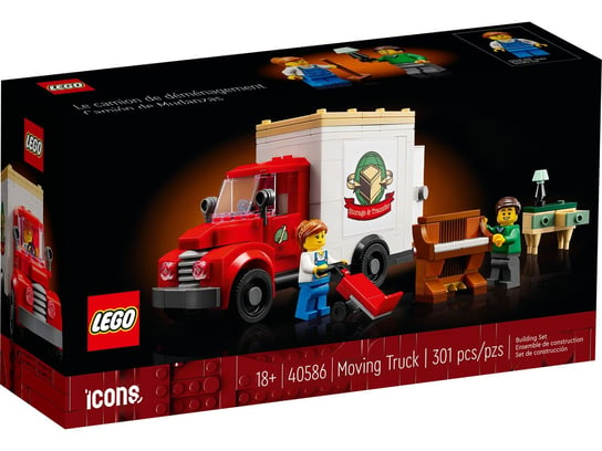 LEGO Icons 40586 Ciężarówka do przeprowadzek LEGO