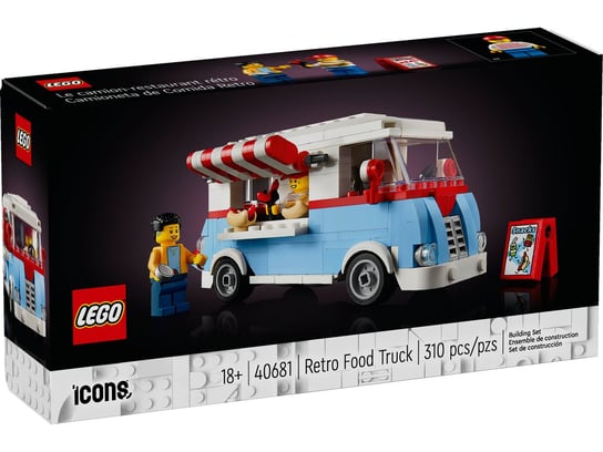 LEGO ICONS 40681 Food truck retro LEGO