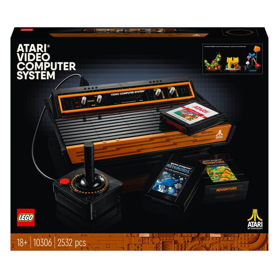 LEGO Icons, klocki, Atari 2600, 10306 LEGO