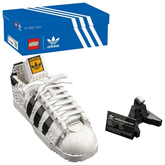 LEGO ICONS, klocki, But Adidas Superstar Originals, 10282 LEGO