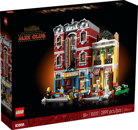 LEGO Icons, klocki, Klub Jazzowy, 10312 LEGO