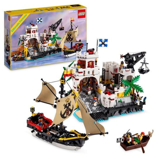 LEGO Icons, klocki, Twierdza Eldorado, 10320 LEGO
